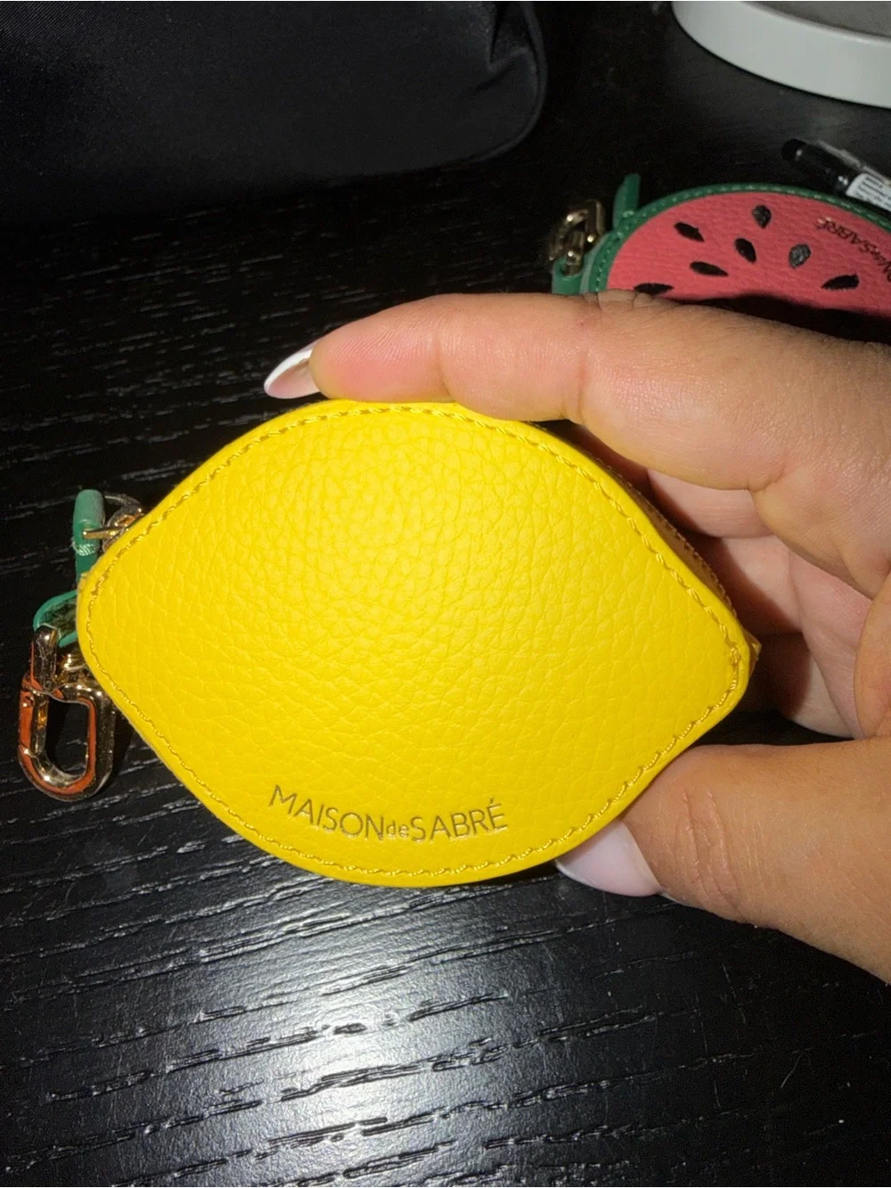 Maison de Sabre Lemon Coin Purse
